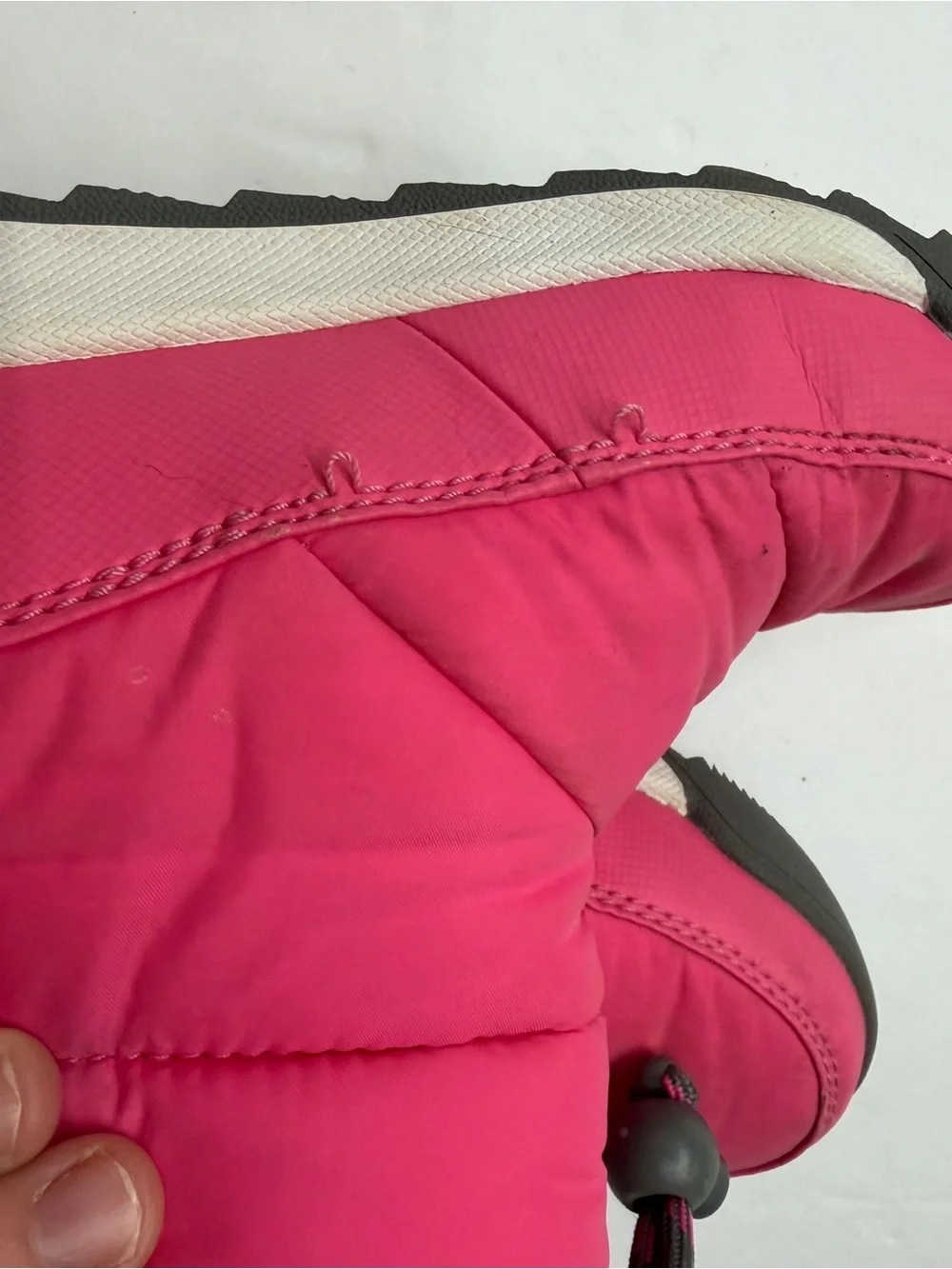 Sorel Girls Pink Insulated Winter Snow Puffer Boots
